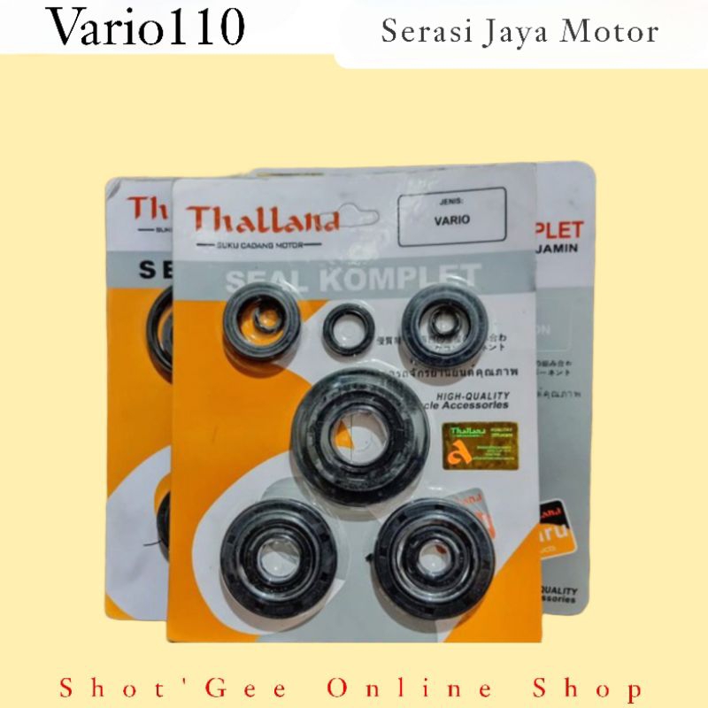 SIL SEAL SET OLI SEAL SET KOMPLIT VARIO 110 LAMA / VARIO TECHNO110 LAMA