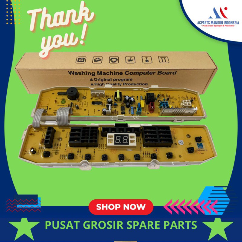 modul pcb mesin cuci LG TS81VM (EBR1101)