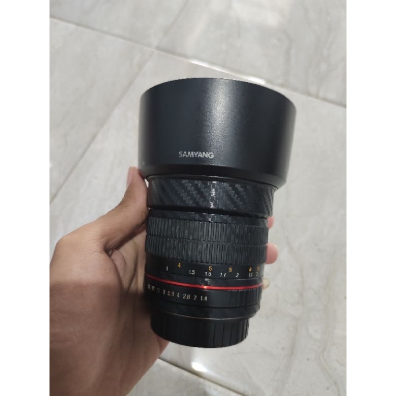 samyang 85mm f1.4