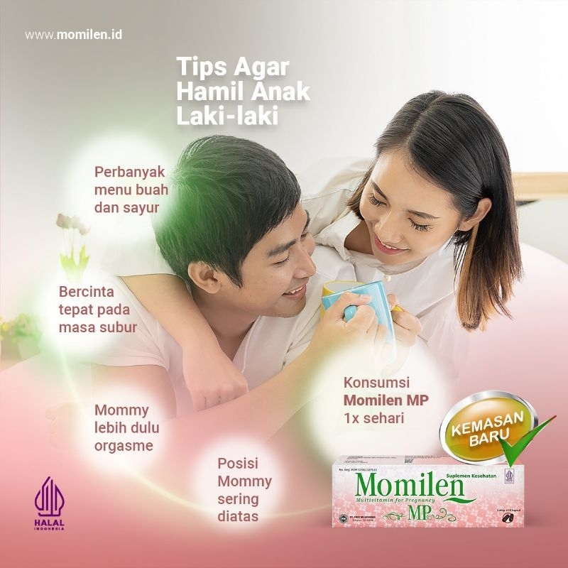 MOMILEN MP / Multivitamin for Pregnancy / Zinc / Anti Mual / Program Kehamilan