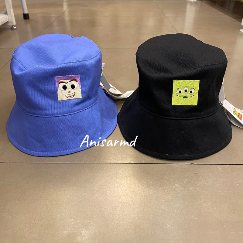 toy story collection convertible bucket hat / bucket hat miniso / toy story miniso