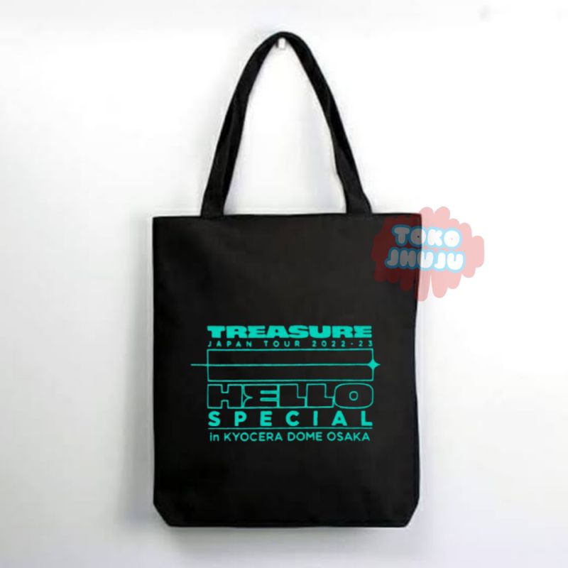 Tas Totebag Sleting Haruto Trejo Hello Specil MINT