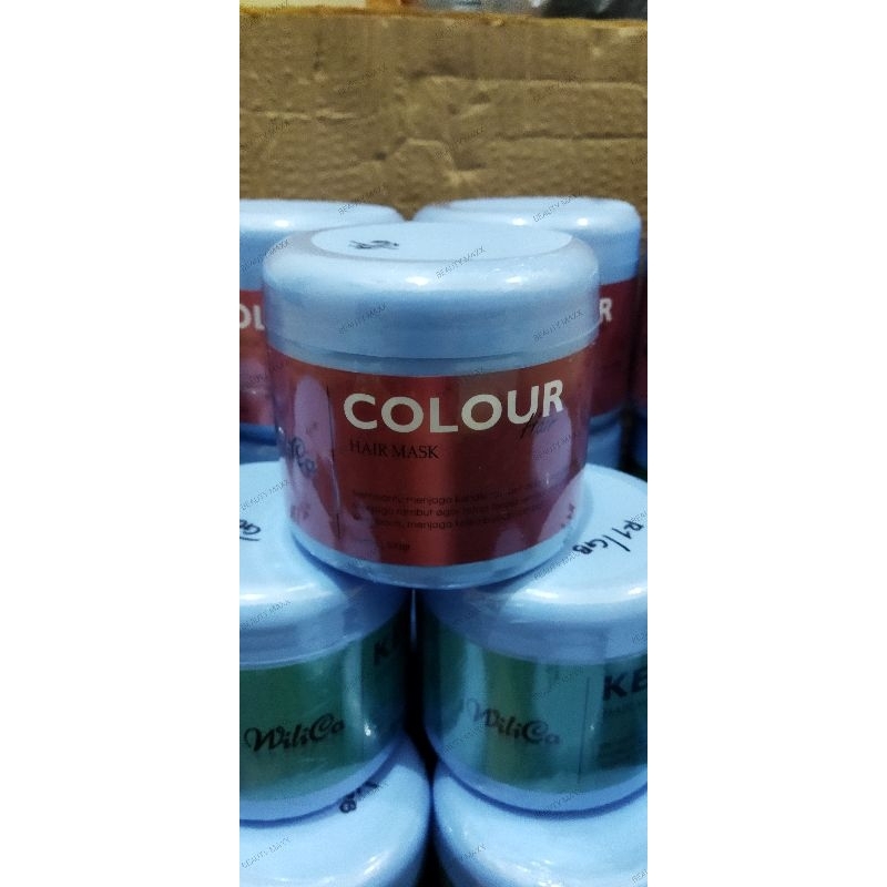 [ WILICA ]HAIR MASK COLOR WILICA || MASKER TREATMENT COLOR  WILICA || MASKR  UNTUK RAMBUT YANG SI WARNAI