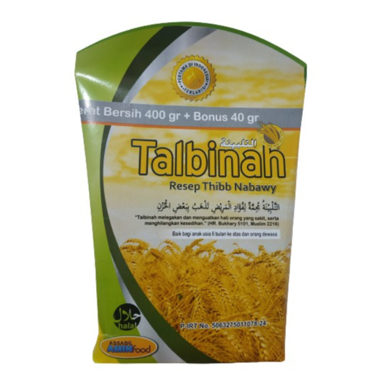 

Talbinah Kipas Bubur Untuk Asam Lambung 400gr + 40gr