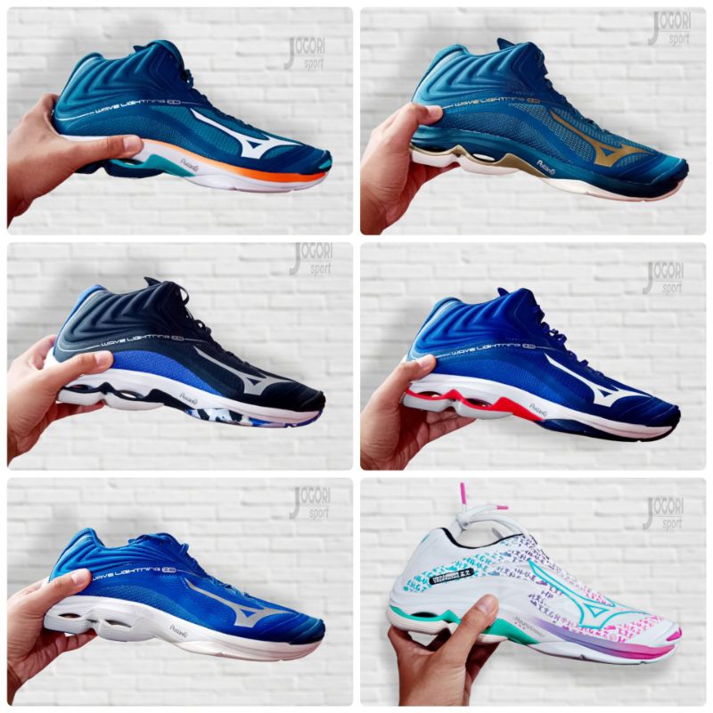 PROMO ORIGINAL Mizuno Wave Lightning Z5 Z6 Z7 WLZ MID Sepatu voli volley volly asli ori