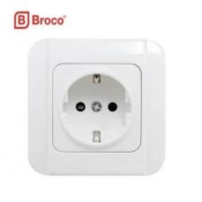 Broco. nbow stop kontak galleo/colokan listrik/tanam
