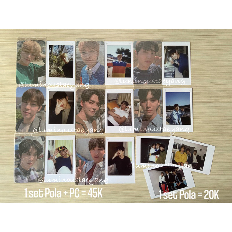 SF9 L’Amitié Photocard + Polaroid Official PC Pola