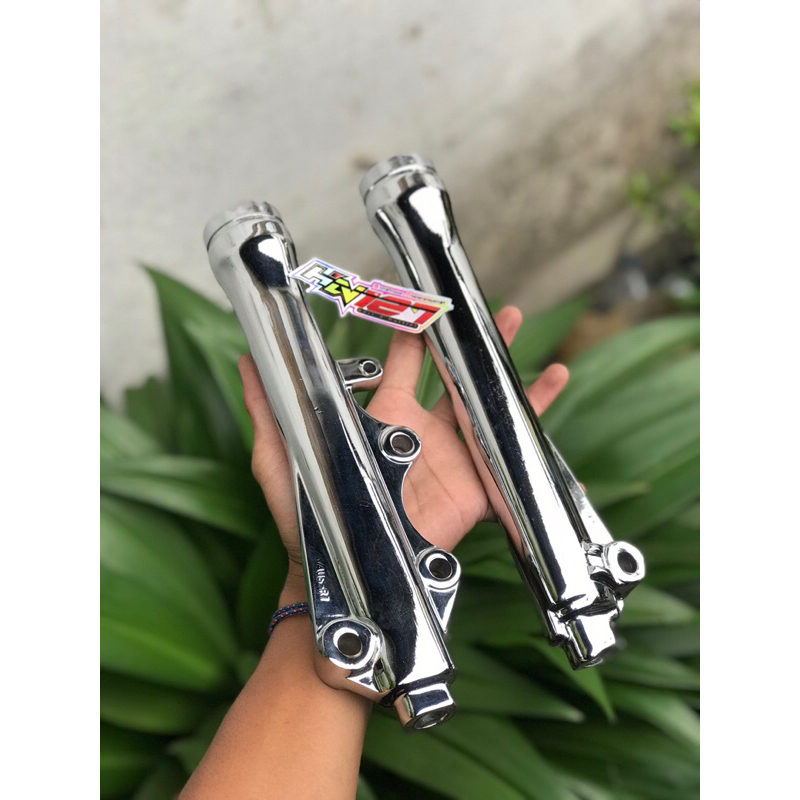Bottom fiz r Chrome / skok fiz crom / tabung skok fiz r Crome bahan original copotan