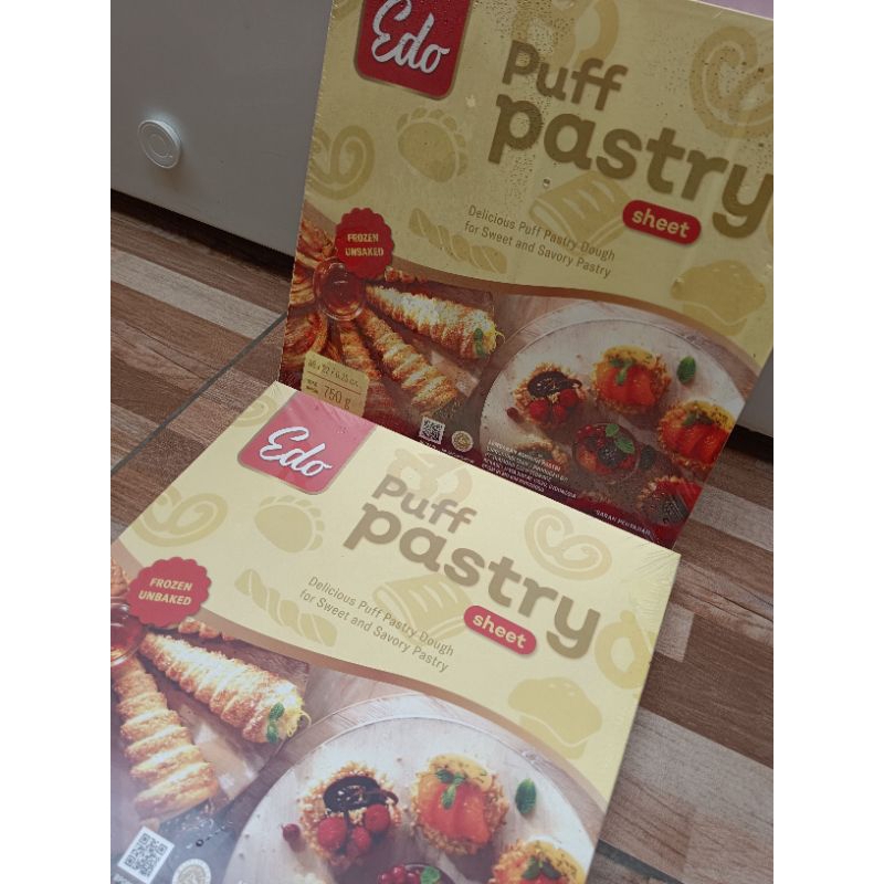 

EDO PUFF PASTRY SHEET 750GR