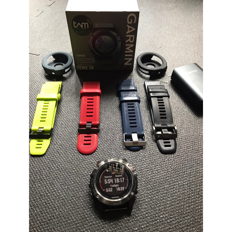 (SOLD) Sport Watch Garmin Fenix 5X Sapphire SECOND