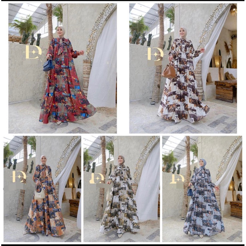 Naomi Dress #1779 Gamis Dlovera