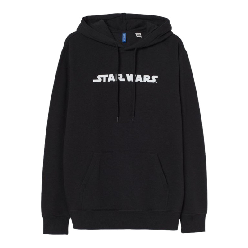 ( 8.8 ) Hoodie H&amp;M Unisex Star Wars Series, Flecee Katun Lembut Tebal, Free Papperbag