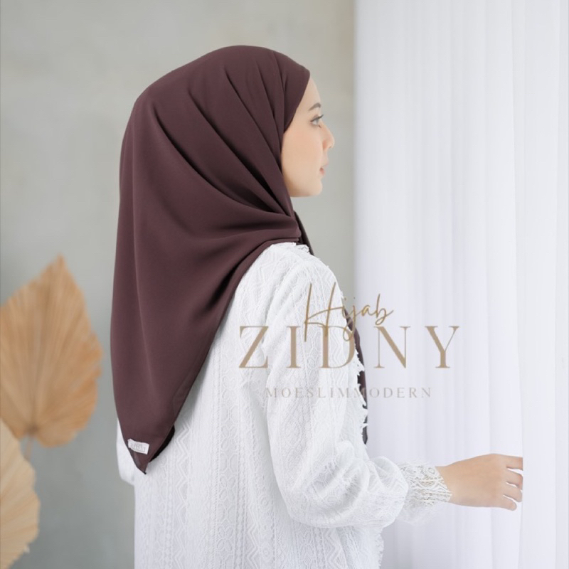 hijab inara segiempat inner 2 layer ceruty babbydoll premium