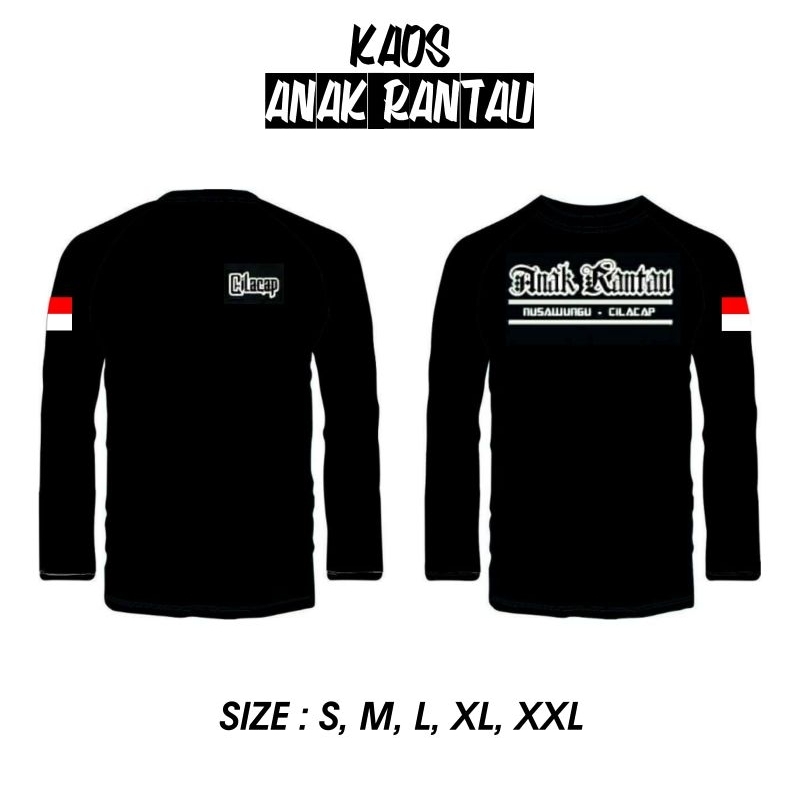 KAOS TANGAN PANJANG ANAK RANTAU CILACAP