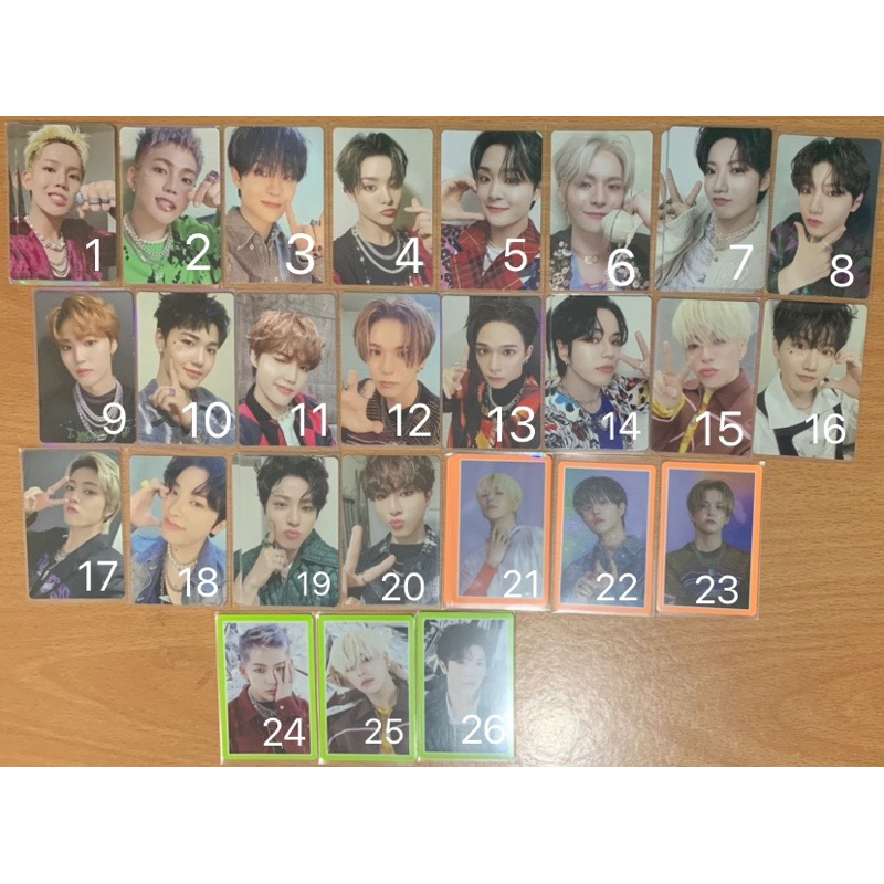 TREASURE The Second Step Chapter Two Official Photocards Hyunsuk Jihoon Yoshi Junkyu Doyoung Jaehyuk