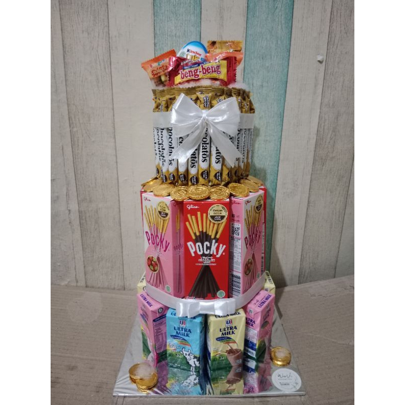 WARVI Snack Tower Pocky / Snack cake / money roll