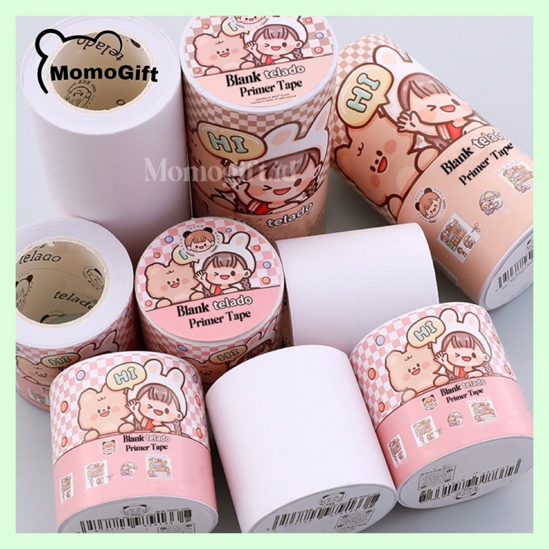 

Blank Primer Tape Stiker DIY Kreatif Mengubah Stiker Yang Tumbus Menjadi Stiker Printer Yang Engga Tumbus TLD79