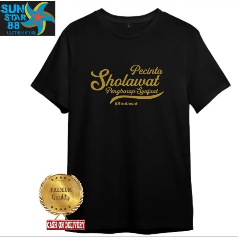 KAOS PECINTA SHOLAWAT PENGHARAP SYAFAAT KAOS SHOLAWAT