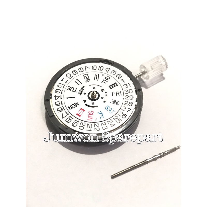 Mesin Jam Tangan Seiko NH36 NH 36 NH-36 Tanggal Hari Samping NH36