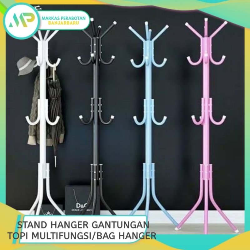 Bag Hanger Gantungan Topi / Gantungan Tas Berdiri / Bag Stand Hanger Gantungan Topi Multifungsi