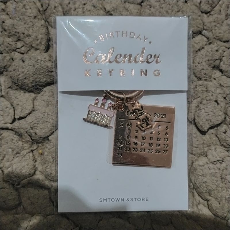 Official Jaehyun NCT 127 Birthday Keyring Jy