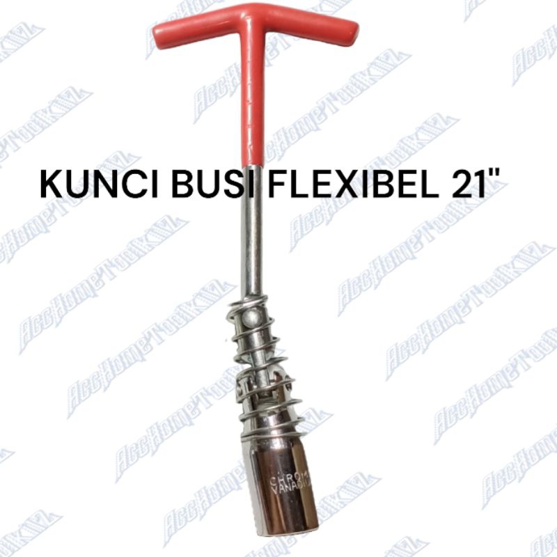 KUNCI BUSI FLEXIBEL 16 &quot; &amp; 21 &quot; SOCK MOTOR SPARK PLUG FLEKSIBEL 16MM 21MM