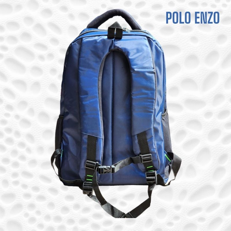 Tas Ransel polo enzo/Ransel polo enzo/Tas seminar/Tas pria wanita Bahan Nilon