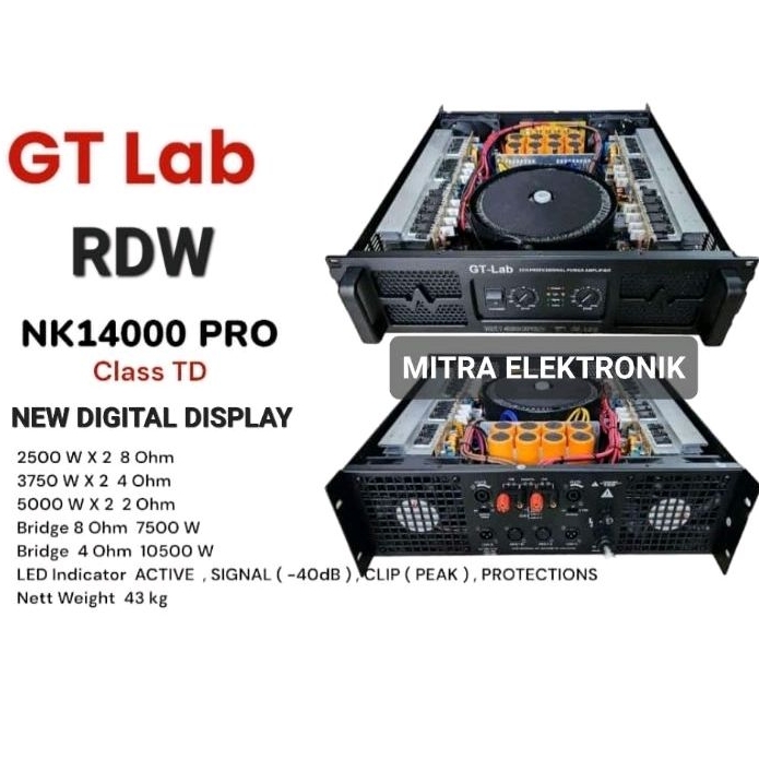 Power GT-Lab NK 14000 Pro CLASS TD power Gt-lab nk14000pro By RDW class TD