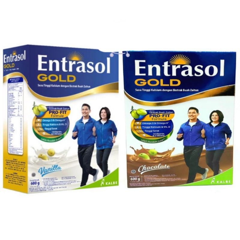 

ENTRASOL GOLD VANILA / COKLAT 600GR