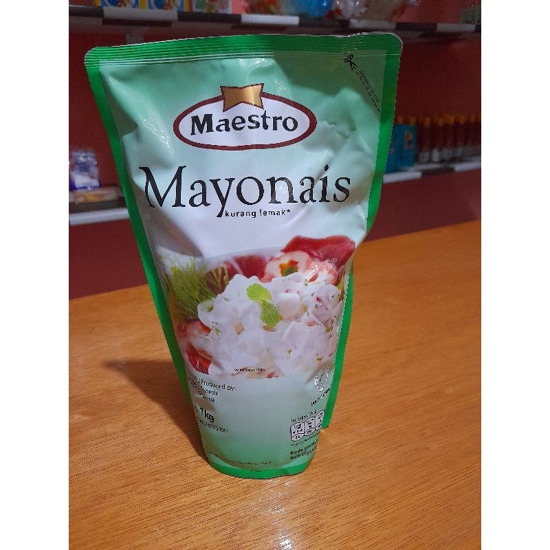 

Mayonais kurang lemak refill Maestro