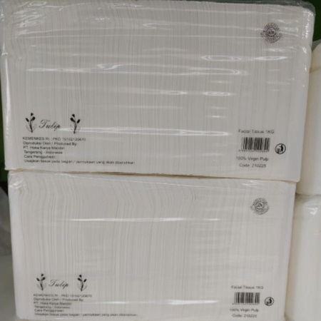 Tisu Tulip Facial 1 Kilogram 1000 Gram Tissue Tisue Tulip