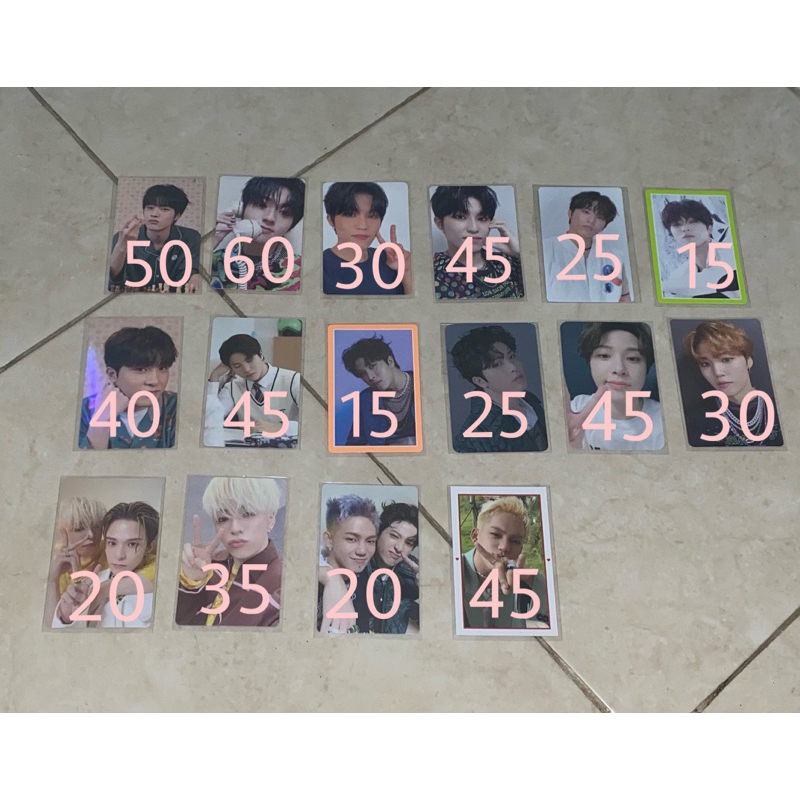 Photocard Treasure Hyunsuk Jaehyuk Asahi Doyoung Haruto Jeongwoo Junghwan Piyama Ohora Rpc Mgz Selca