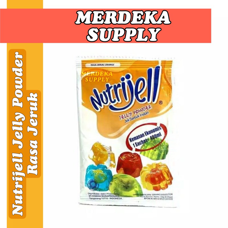 

NUTRIJELL JELLY POWDER JERUK 15G