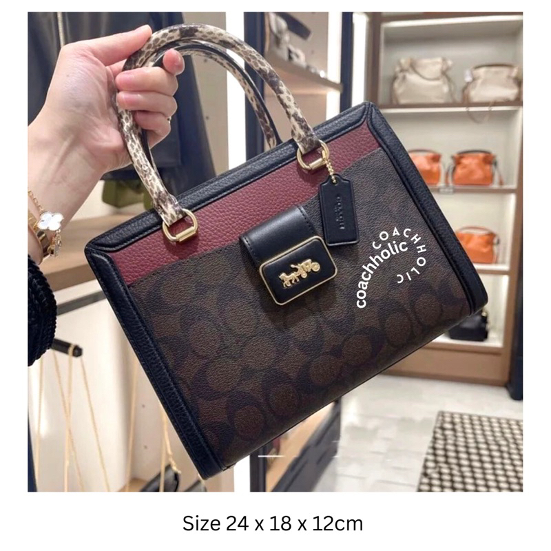 coach grace satchel