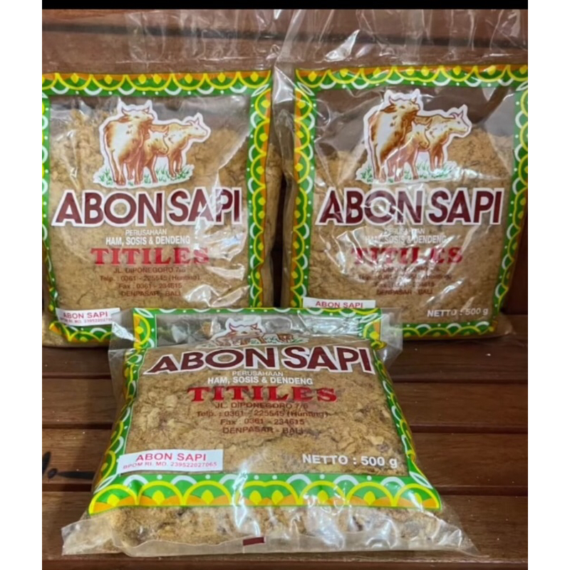 

ABON SAPI TITILIES 500G