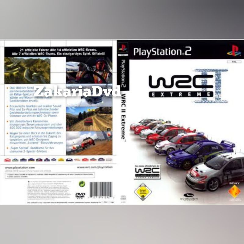 Kaset Ps 2 WRC 2