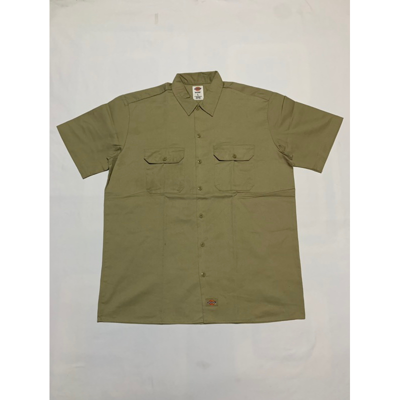 SHORT WORKSHIRT DICKIES KHAKI