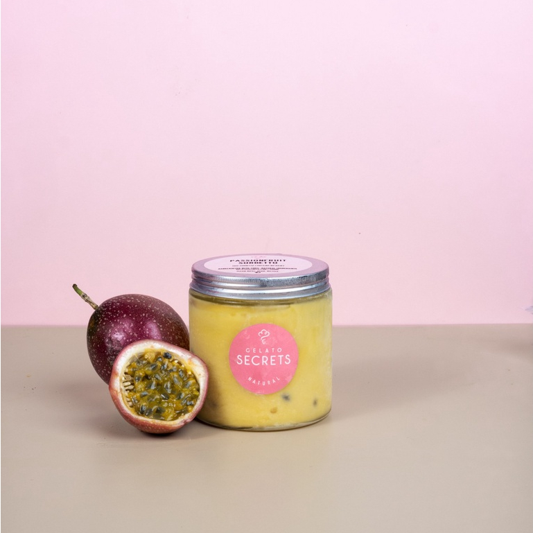 

Gelato Secrets - Passionfruit Sorbetto Party Pack 500ML