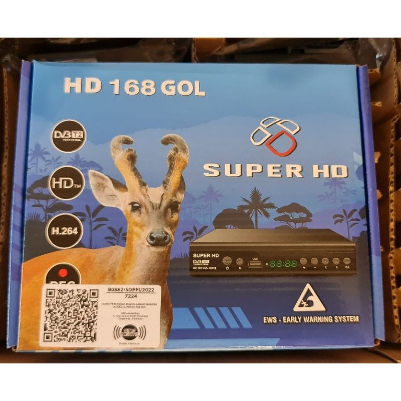 STB DVB T2 SUPER HD 168 GOL Kijang