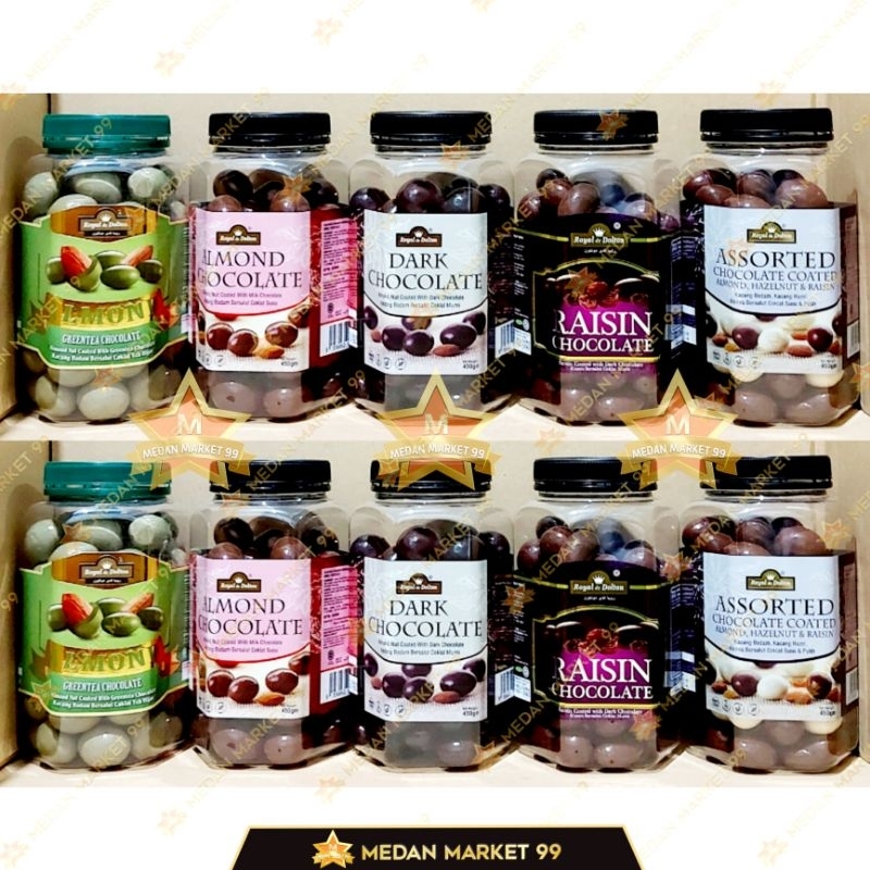 

ROYAL DE DOLTON/ COKELAT IMPOR 450gr/ CHOCOLATE COATED/ ALMOND NUT COATED/ DARK CHOCOLATE/ SWEETKISS/ SWEET KISS