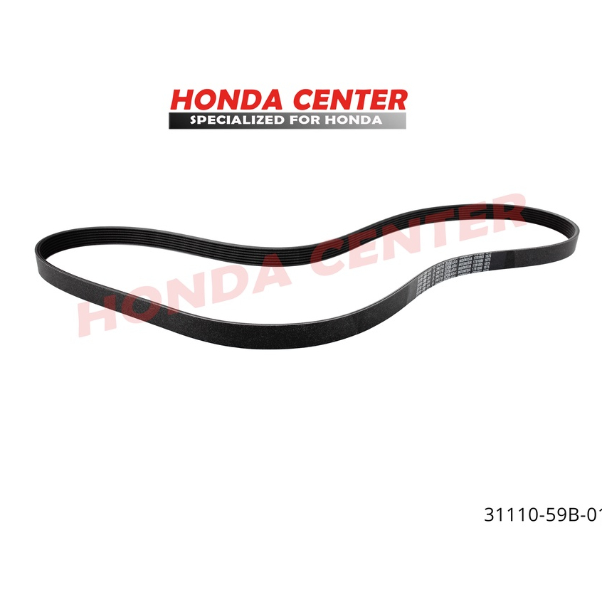 original honda,fan belt fanbelt tali kipas belting honda crv RW gen5 turbo 2018 2019 2020 2021 2022 2023 hrv 2022 2023 turbo 7PK 1710 31110-59B-013