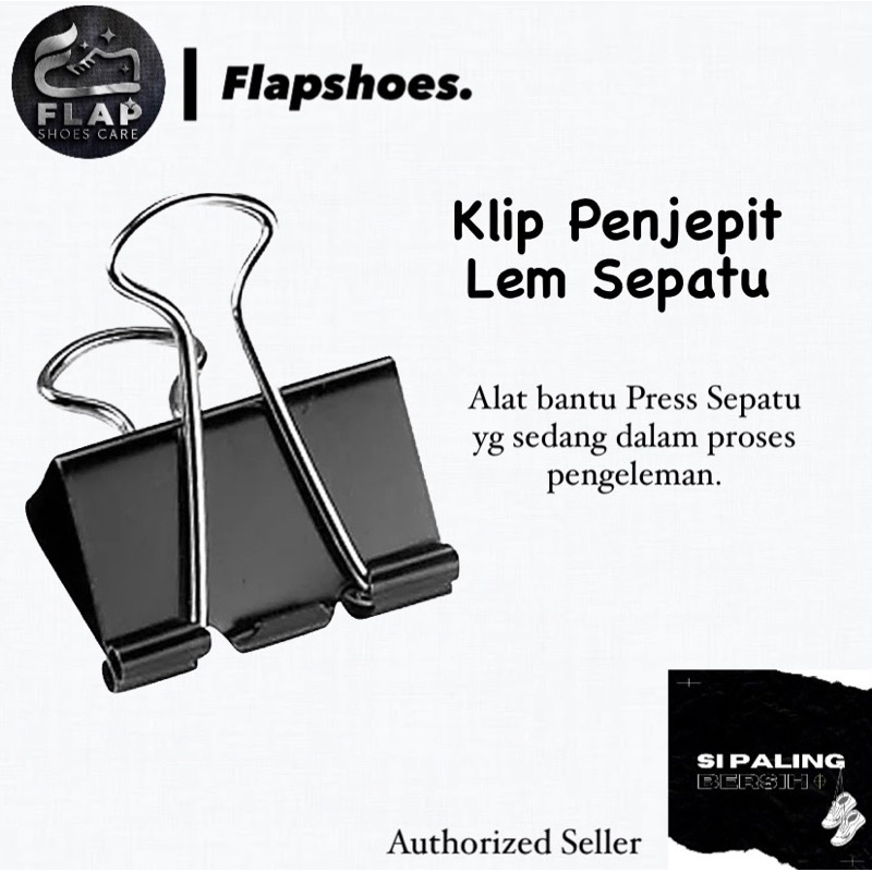 Flap Shoes Klip Penjepit Lem Sepatu