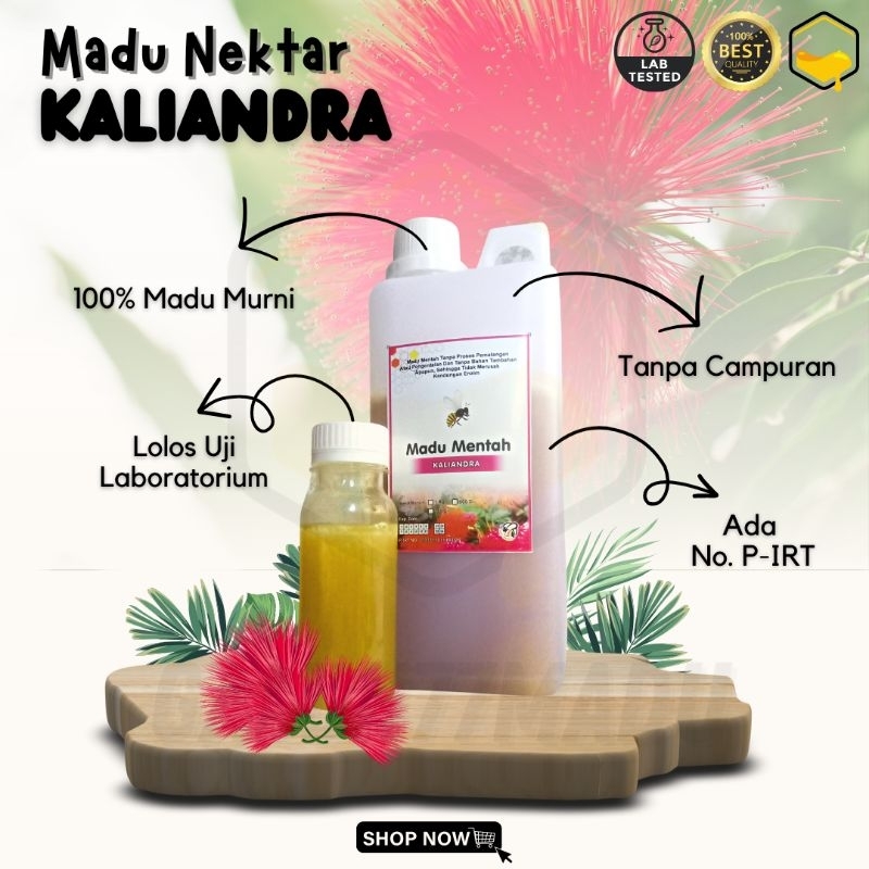 

[Raw Honey] Madu Mentah Kaliandra 1kg