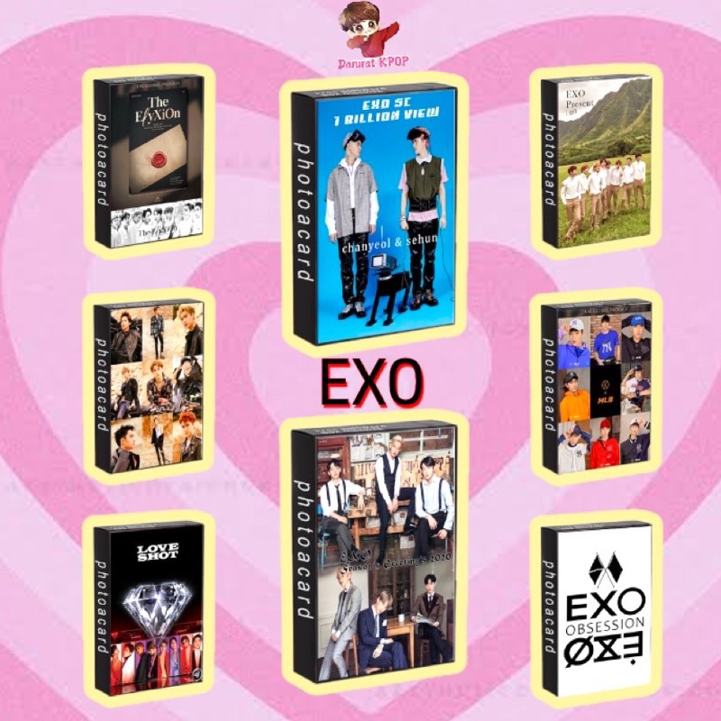 darurat.kpop - Photocard EXO 1 set kpop group