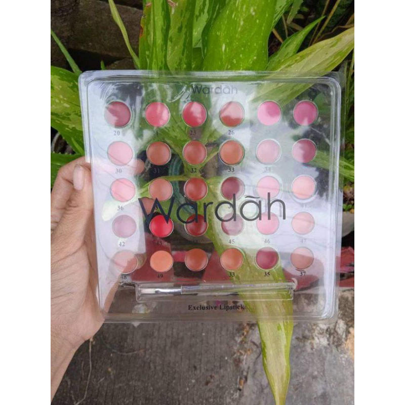 lipstik pallete wardah tester