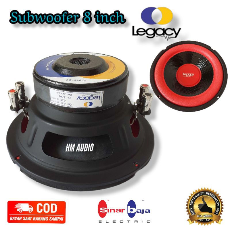 Subwoofer 8 clearance inch legacy