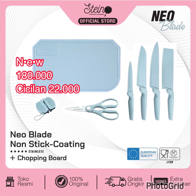 STEINCOOKWARE PISAU SET  NEO BLADE