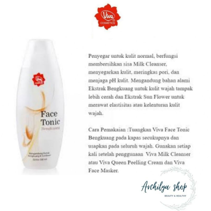 VIVA Face Tonic Penyegar Wajah 100ml