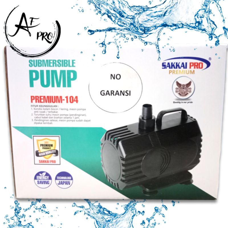 PROMO MURAH Pompa Kolam Aquarium SUBMERSIBLE PUMP SAKKAI PRO PREMIUM 104