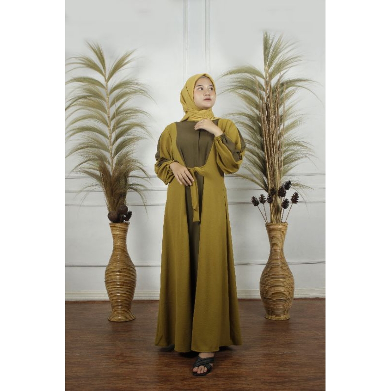 Gamis kringkel busui gamis  kringkel wanita murah